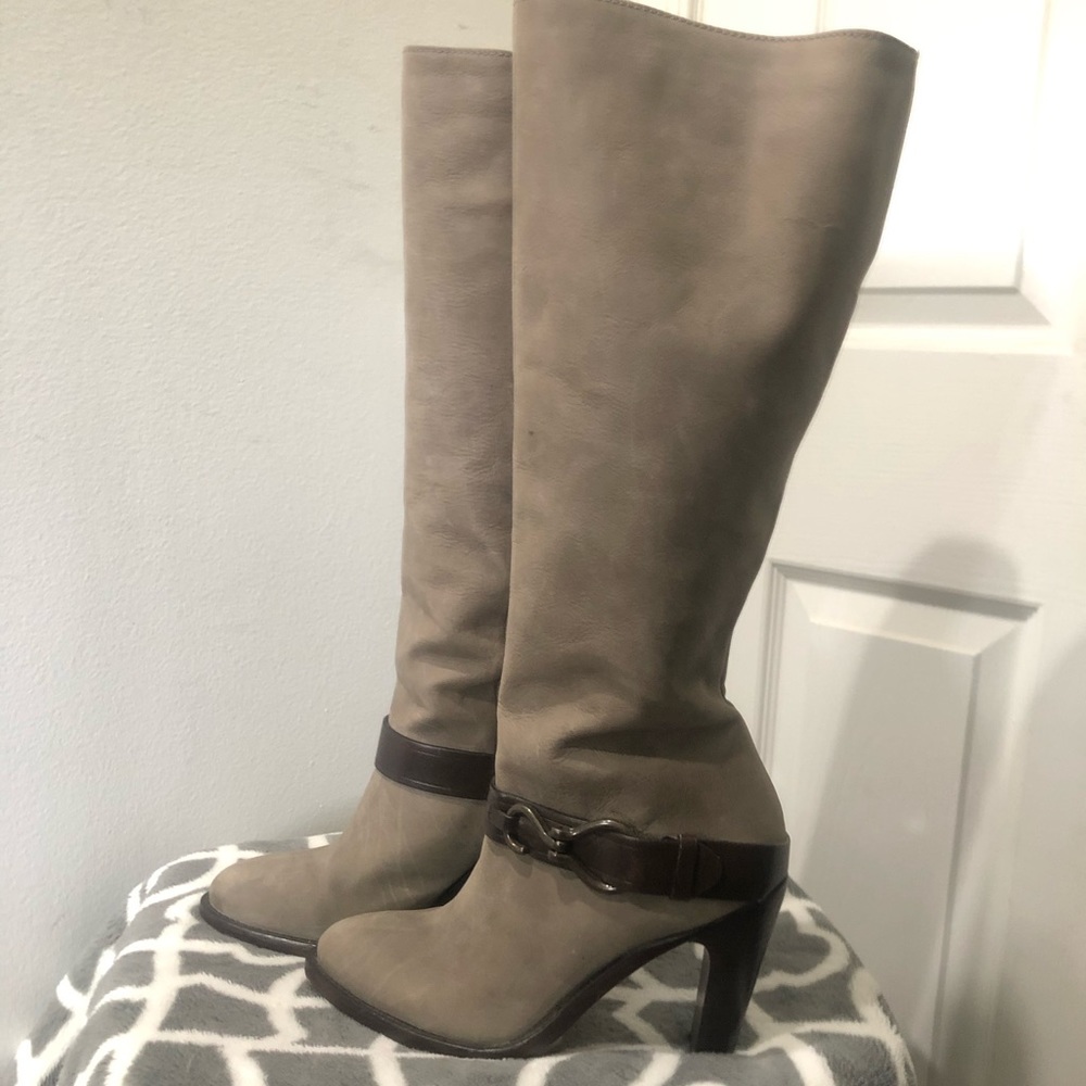 Leather NikeAir Cole Haan Heeled Boots